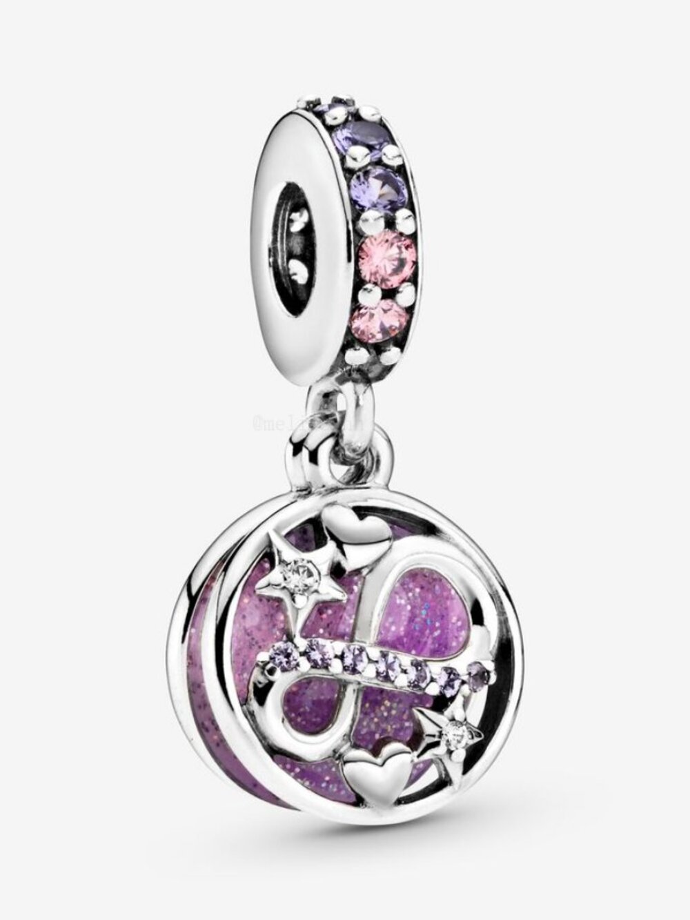 Pandora Glittering Infinity Hearts & Stars Dangle Charm